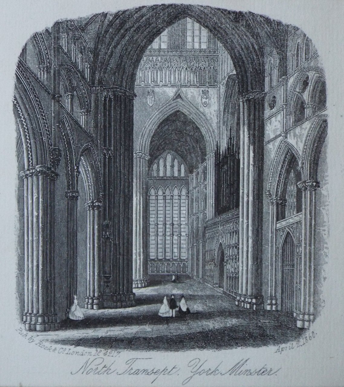 Steel Vignette - North Transept, York Minster. - Rock